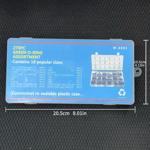 Kit de joints toriques, 595 pièces, 36 tailles, pour réparation de climatisation automobile, joints en caoutchouc, pièces standard - Product Image 4
