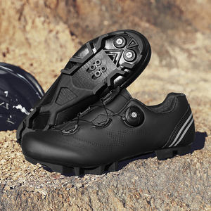 Chaussures de vélo de <span class=keywords><strong>route</strong></span> VTT respirantes avec empeigne en mesh pour pédales pour le cyclisme en automne, hiver <span class=keywords><strong>et</strong></span> printemps - Product Image 3