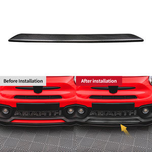 Shasha fibre de carbone innovation design pare-chocs avant lèvre inférieure garniture bande pour <span class=keywords><strong>Fiat</strong></span> <span class=keywords><strong>500</strong></span> (<span class=keywords><strong>2008</strong></span> +) garniture intérieure - Product Image 3