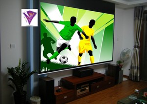 Pantalla de Proyector Motorizada <span class=keywords><strong>El</strong></span>éctrica de 72 Pulgadas Más Vendida 4:3 Blanco Mate para Cine en Casa - Product Image 5