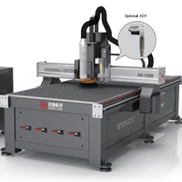 Routeur CNC X2-1325 haute vitesse, finition polie, pour la découpe et la gravure des matériaux non métalliques, 40000 tr/min, fonction CCD en option
