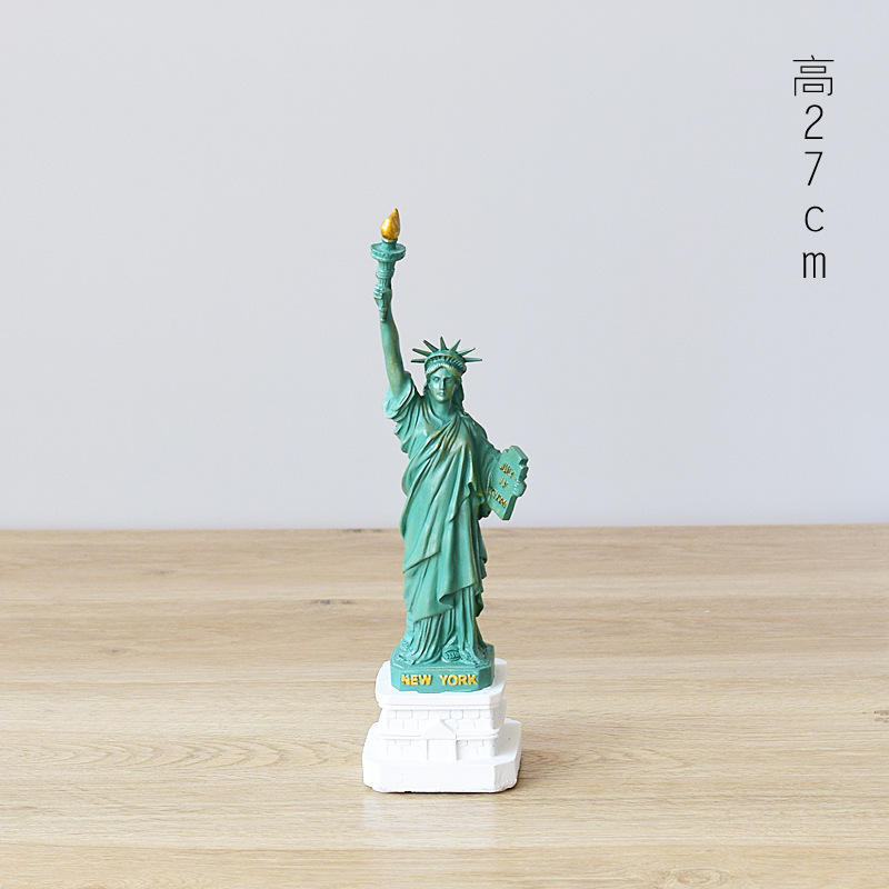 ニューヨーク市の自由の女神像の彫刻リバティアイランド