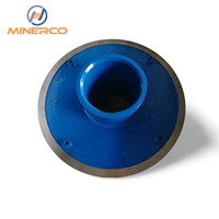 Pièces de rechange durables pour pompes à boues Minerco, directement de l'usine, certifiées ISO9001, garantie 1 an, personnalisation OEM pour l'exploitation minière