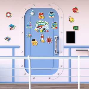 Imán de Nevera con Diseño de Temporada de Graduación Transfronteriza 2025, Adhesivo Colorido para Coche de Graduación de Jardín de Infancia para Preescolares - Product Image 3