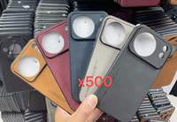 Étui en plastique rigide TPU PC pour Reno 16 Pro 16F 5G, étui en cuir PU simili peau de mouton pour VIVO V70 V50 V60 Lite X300 X500 Pro Max
