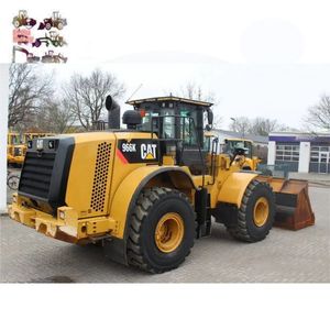 Cargadora de Ruedas Hidráulica Usada Caterpillar 966K CAT 966K |   Maquinaria para Movimiento de Tierras con Transmisión Powershift de Bajo Caudal de Horas de Uso (2500h) para Canteras - Product Image 1