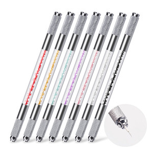 Acrylique Cristal de Tatouage De Microblading De Sourcil Stylo Double Taille pour pour le maquillage Permanent <span class=keywords><strong>micro</strong></span> lame - Product Image 3