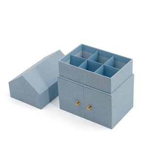 Caja <span class=keywords><strong>de</strong></span> Calendario <span class=keywords><strong>de</strong></span> Adviento Personalizada <span class=keywords><strong>de</strong></span> 12 Días con Diseño Único en Forma <span class=keywords><strong>de</strong></span> <span class=keywords><strong>Casa</strong></span> con Cajones <span class=keywords><strong>para</strong></span> Empacar Cosméticos, Cuidado <span class=keywords><strong>de</strong></span> la Piel, Chocolate, Joyería y Regalos - Product Image 4