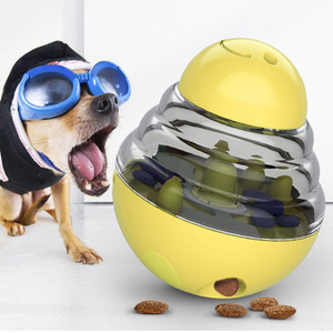 Jouet interactif pour chien en plastique écologique, mignon et moderne, pour l'exercice et l'entraînement, avec distribution de friandises, manuel, solide, pour le camping - Product Image 1