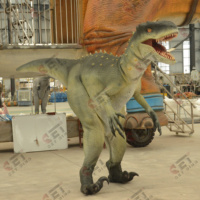 Costume de dinosaure de Simulation d'usine Zupaysaurus jambes cachées Costume de dinosaure modèles de dinosaure Animatronic
