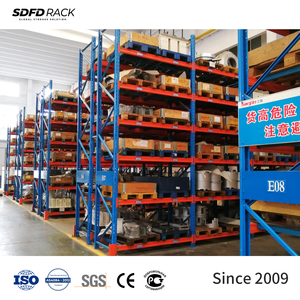 <span class=keywords><strong>Étagère</strong></span>s à palettes robustes en gros, capacité de charge élevée 3000 kg, 4 niveaux, rayonnage métallique durable à longue portée pour stockage en entrepôt - Product Image 3