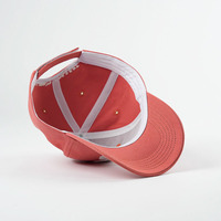 Nouvelle tendance couleur unie papa chapeau lettre Logo personnalisé 3D brodé casquette de sport de baseball