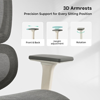 Mobilier de bureau Chaise de bureau ergonomique pivotante de luxe pour ordinateur à hauteur réglable avec appui-tête