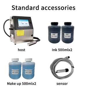 Tự động cij máy in phun trực tuyến chai nhãn ngày in hàng loạt máy mã ngày thẻ máy in với TX trực tuyến Cách sử dụng - Product Image 6