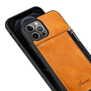 Nuova custodia per <span class=keywords><strong>iPhone</strong></span> 13 Pro Max in similpelle con cerniera, portafoglio e porta carte. - Product Image 4