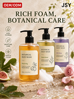 Gel Douche Corporel Botanique OEM ODM Marque Privée 500ml Hydratant Nettoyant Doux Parfum Naturel Quotidien