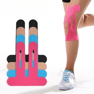 Parche para Alivio del Dolor de Rodilla, <span class=keywords><strong>Cinta</strong></span> de Kinesiología Elástica para Soporte de Rodilla, Soporte Muscular y Articular, Directo de Fábrica, OEM/ODM - Product Image 1