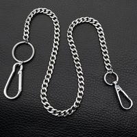 SSeesy conception personnalisée bijoux de vêtements de mode Hip Hop sans ternissement chaîne de jeans en acier inoxydable portefeuille Punk accessoires de vêtement