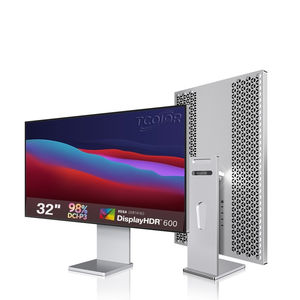 Pantalla delgada de diseño de aluminio Monitor de 32 pulgadas IPS 100sRGB E<2 Pantalla mate/brillante DisplayPort Cuidado de los ojos Altura ajustable - Product Image 1