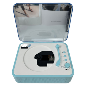 Reproductor de Discos Mini de Alta Calidad al por Mayor con Diseño de Brazo, Cubierta Transparente y Salida BT para Decoración del Hogar - Product Image 1