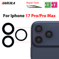 Objectif d'appareil photo en gros pour iPhone 17 Air Pro Max – Pièce de rechange durable pour la réparation du verre arrière du téléphone