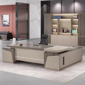 Phong Cách Độc Đáo Sang Trọng Gỗ Nội Thất Văn Phòng Văn Phòng Điều Hành Bảng Ông Chủ Giám đốc Văn Phòng Hiện Đại Bàn - Product Image 3