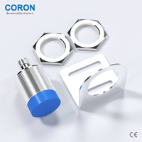 Capteur de proximité inductif CORON CLJ-A30B-15ANA-G M30 non blindé 15 mm NPN NO Sortie 10-30 VDC IP67 Longueur courte 55 mm M12