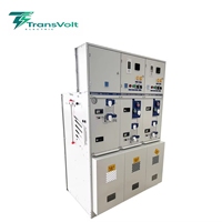 Unidad de Anillo Principal (RMU) de SF6 de Salida Estándar IEC, Gabinete de Interruptor de Carga Metálico de Alta Tensión 12KV 15KV 24KV 33KV 36KV 17.5KV
