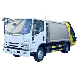 Camion Compattatore di Rifiuti ISUZU 8CBM 9CBM 10CBM - Camion per la Raccolta Rifiuti e Spazzatura Più Venduto - Product Image 1