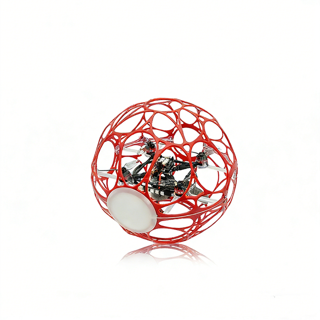 220mm Coreless Brushless Motor Plastic Racing Quadcopter with 6-Axis Gyro LED Lights for Competition Training Student Matches
