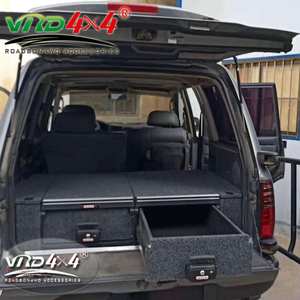 VRD4X4 Custom Fitout <b>Roller</b> <b>Drawer</b> LC80 Twin Storage <b>Drawer</b> Fridge Slide Top System SUV <b>Roller</b> Truck Bed <b>Drawer</b> For Land Cruiser - Product Image 4