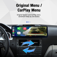 ZWNAV Lecteur multimédia de voiture avec écran tactile de 14,9 pouces pour Mercedes Benz Classe C 2008-10, navigation GPS, DSP, Carplay, autoradio