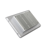 Moniteur industriel à montage sur panneau, écran tactile PCAP de 21,5 pouces, boîtier en alliage d'aluminium, sans ventilateur, pour affichage HMI de machine CNC