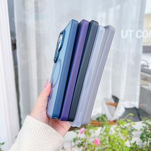 Funda Mate Antideslizante y Resistente a Golpes con Anillo Magnético Fuerte para Carga Inalámbrica Translúcida de Alta Calidad para S26 <span class=keywords><strong>S22</strong></span> - Product Image 3