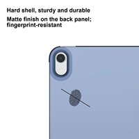 Étui antichoc à trois volets pour iPad Pro Air, protection des coins, coque renforcée avec fonction de réveil et de mise en veille automatique intelligente