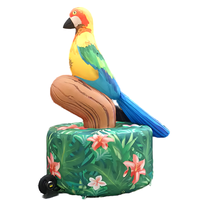 Ballon publicitaire gonflable volant en forme de phénix, perroquet, oiseau, résistant à l'eau, résistant au soleil, durable, taille personnalisée