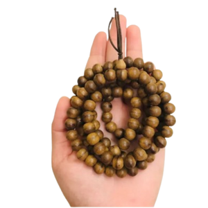 Pulsera de madera de agar Natural Premium 108 6,8mm cuentas estilo Vintage varillas de incienso personalizadas fragancias de oración madera de bambú de Vietnam - Product Image 1