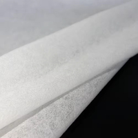 Rouleaux de tissu non tissé en spunlace absorbant biodégradable écologique durable de haute qualité pour les lingettes humides, matière première