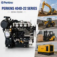 Moteur diesel Perkinns 404D-22TA 40,2-46,2 KW 2800 tr/min 4 cylindres, moteur industriel pour machines industrielles, générateurs