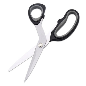 Yangjiang Office Scissors Stainless Steel 5 7 8 9 Inch Straight Head Black Gray Home Use - Product Image 1