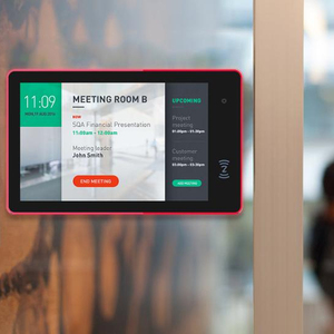 Led Light <b>Tablet</b> Wall Mount Android Poe NFC for Meeting Room Application Meeting Room <b>Tablet</b> <b>10</b>.1 Inch Meeting Room - Product Image 2