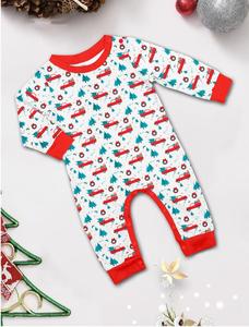 <span class=keywords><strong>Pigiama</strong></span> Natalizio Personalizzato con Stampa Integrale di Alberi e Auto, Set per Festa in Famiglia, <span class=keywords><strong>Pigiama</strong></span> per Adulti in 2 Pezzi - Product Image 5