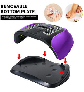 Lampe UV pour ongles à 57 LED avec écran LCD, haute puissance, portable, pour usage domestique et en salon, appareil de séchage des ongles - Product Image 3