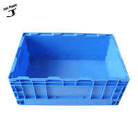 Joint boîte pliante en plastique, conteneur mobile robuste, boîte pliable, Transport industriel, stockage, caisse pliable