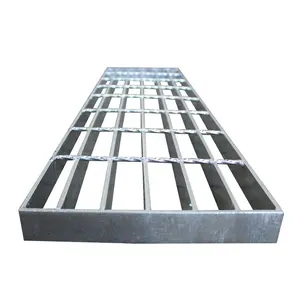 Nhà máy tùy chỉnh Grate hot-nhúng thép mạ kẽm cống sàn Grate ngoài trời cống thoát nước kênh Thép Grating