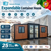Maisons préfabriquées pliables et extensibles de haute qualité, utilisables dans les zones résidentielles et les centres commerciaux