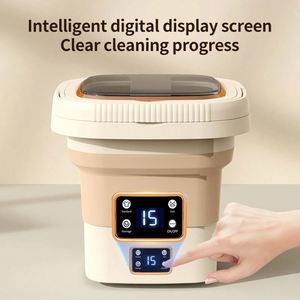 <b>Portable</b> <b>Mini</b> Folding Electric Foldable Tub Laundry Washer <b>Washing</b> <b>Machine</b> With Spin Dry - Product Image 2