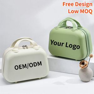 <span class=keywords><strong>Valise</strong></span> de toilette personnalisée avec logo, 14 pouces, fermeture éclair, dessin animé, portable, légère, avec mot de passe, grande capacité, sac cadeau - Product Image 1