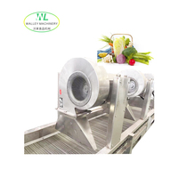 Déshydrateur à air soufflé motorisé à commande PLC automatique pour légumes, fabriqué en Chine