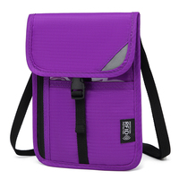 Nouveau Rfid Anti-Blindage et Vol Grande Capacité Pvc Oxford Tissu Passeport Document Sac En Gros